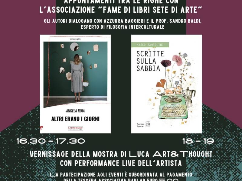 APPUNTAMENTI TRA LE&nbsp;RIGHE