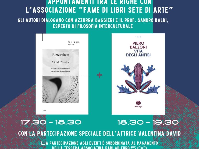 APPUNTAMENTI TRA LE&nbsp;RIGHE